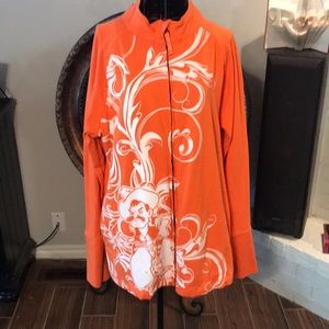 Oklahoma state zipup sweatshirt